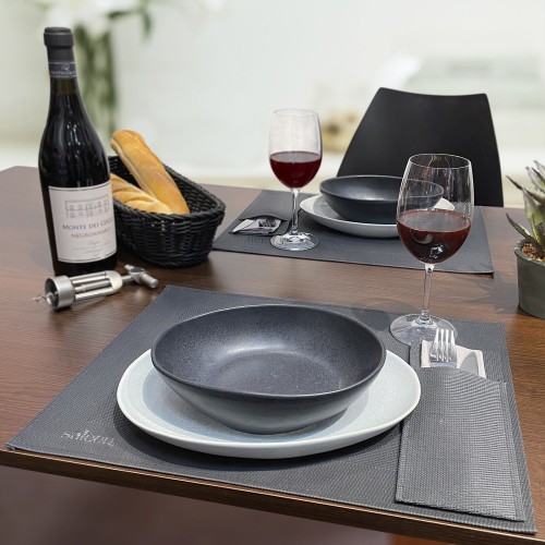 Westmark Tischset »Home«, 42 x 32 cm, anthrazit