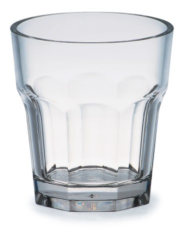 Wasserglas POOL. Wasser. Polycarbonat. 7,5 / 5,8 cm.