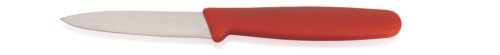 Schälmesser KÜCHENMESSERSERIE HACCP. Edelstahl, › mit farbigem Kunststoffgriff› mit