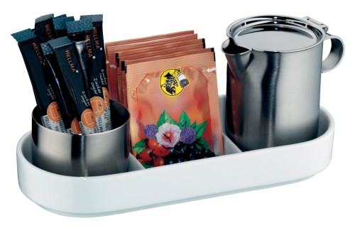 WMF Porzellanschale 3-geteilt PURE | Maße: 21,5 x 9,5 x 4 cm