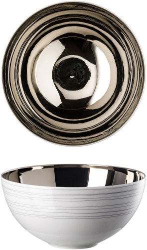 TAC Gropius Stripes 2.0 von Rosenthal, Schüssel 19 cm, aus Porzellan, spülmaschinengeeignet