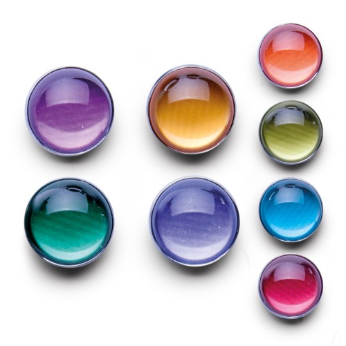 Zeller Magnet-Set Color, 4-tlg., sort.