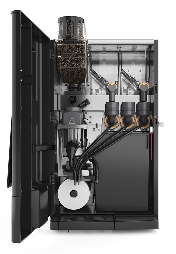 BONAMAT Frischbrühgerat FreshGround XL 330 Touch Filterkaffemaschine, Touch-Bildschirm, Hochleistungsmühle ,Frischbrüh-Filterkaffee und