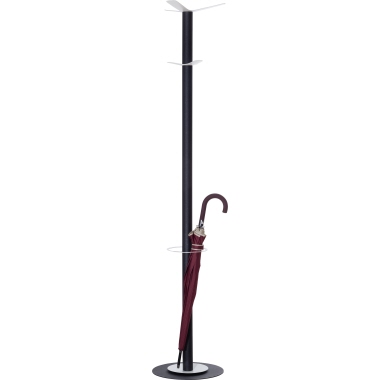 easyCloth® Garderobenständer A 35 x 175 x 35 cm (B x H x T) Stahl, epoxylackiert anthrazit, Maße: 35 x 175 x 35 cm (B x