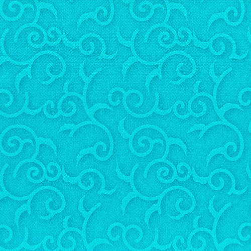 50 Servietten "ROYAL Collection" 1/4-Falz 40 cm x 40 cm türkis "Casali" von PAPSTAR