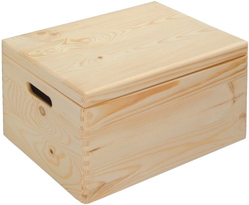 KESPER Allzweckkiste, Klappdeckel, FSC-Kiefer