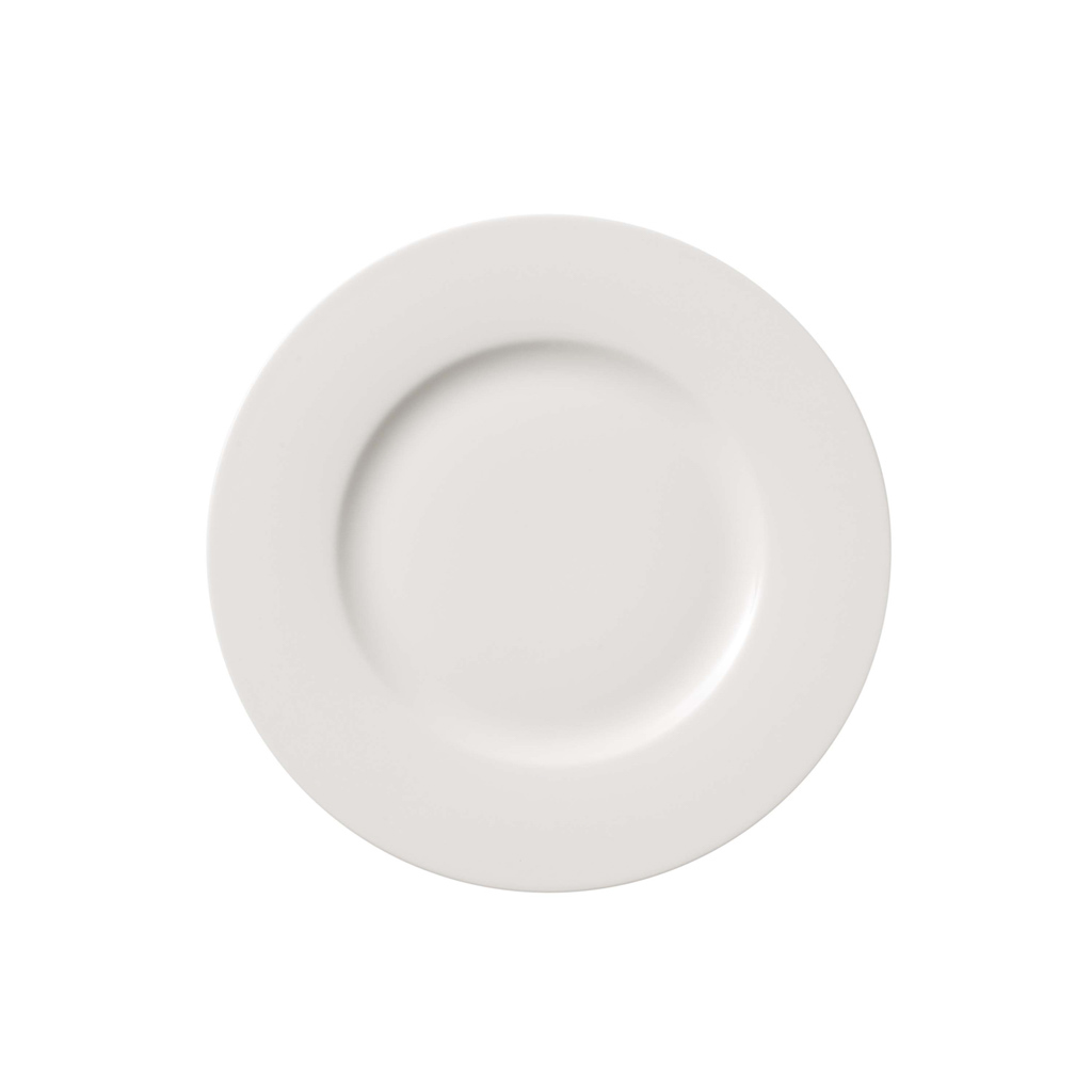Villeroy und Boch Frühstücksteller - Maße: 21,8 x 21,8 x 1,7 cm / Ser.: Twist White