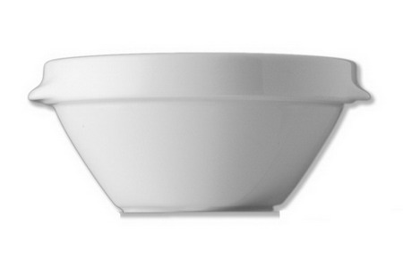 Suppenschale FUNKTION, Inhalt: 0,40 ltr., Durchmesser: 13,5 cm, Höhe: 6,6 cm, mit 2 Griffen, uni weiss, Eschenbach