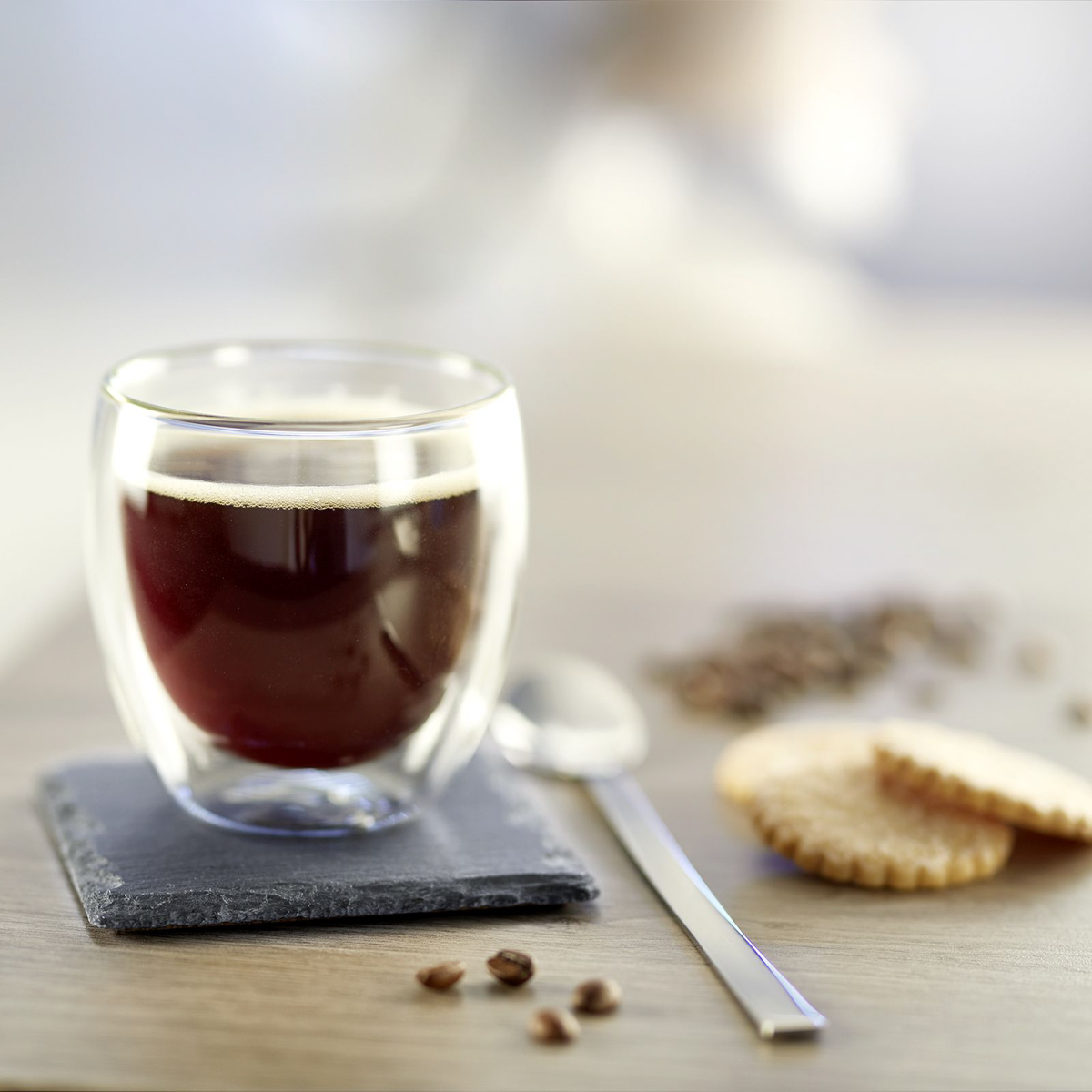 2 Doppelwandige Thermogläser, 250 ml