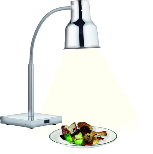 NEUMÄRKER Tibet Wärmeleuchte inkl. Infrarot-Leuchtmittel (weißes Licht) 220x220x400/850 mm