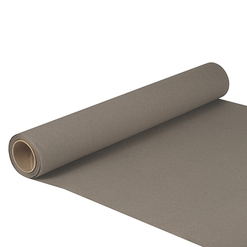 Tischläufer, Tissue "ROYAL Collection" 5 m x 40 cm grau von PAPSTAR