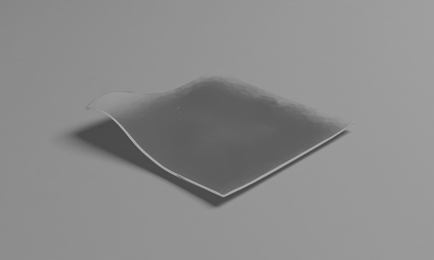 ARAVEN Speiseteller aus dem WAVE Catering-Sortiment, durchsichtig und aus Polystyrol