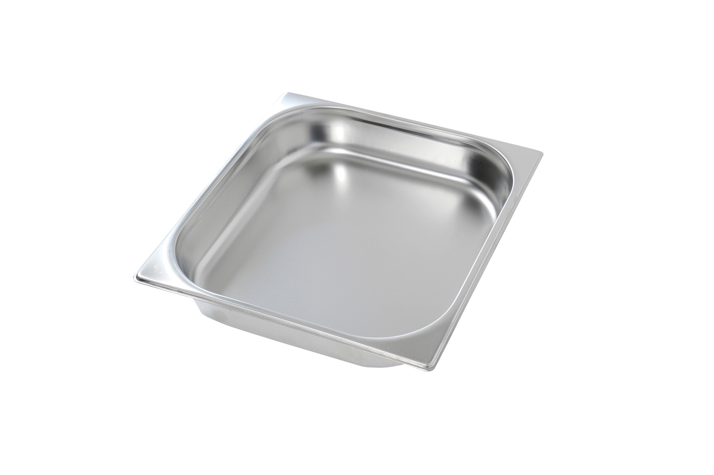 Bartscher Blech 2/3GN, 65 mm | Ausführung: OhnePerforation | Maße: 35,4 x 32,5 x 6,5 cm. Gewicht:0,75 kg