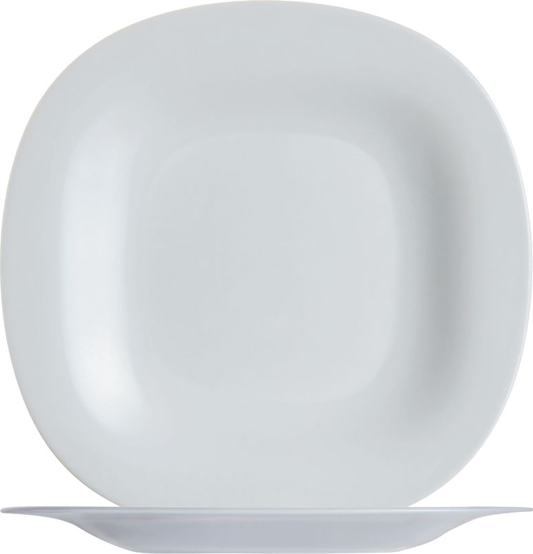 DIWALI Teller flach, Durchmesser: 19,5 cm, Farbe: Grau / Granit, von Arcoroc.