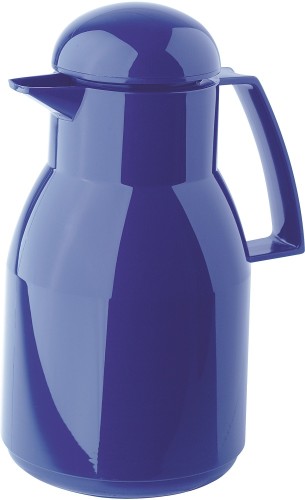 Helios Isolierkanne Top 1,0 l dunkelblau