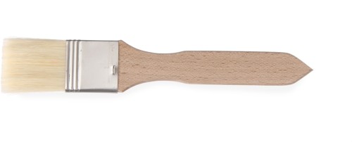 HENDI Back-  Butterpinsel flach - 2 auf Skinkarte - - 25x204 + 37x207 mm