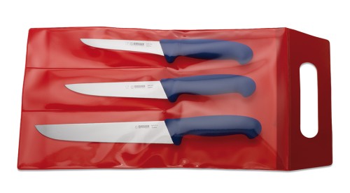 Messerset blau, bestehend aus: 3105-13 b/3005-16 b /4025-21 b Giesser - Made in Germany