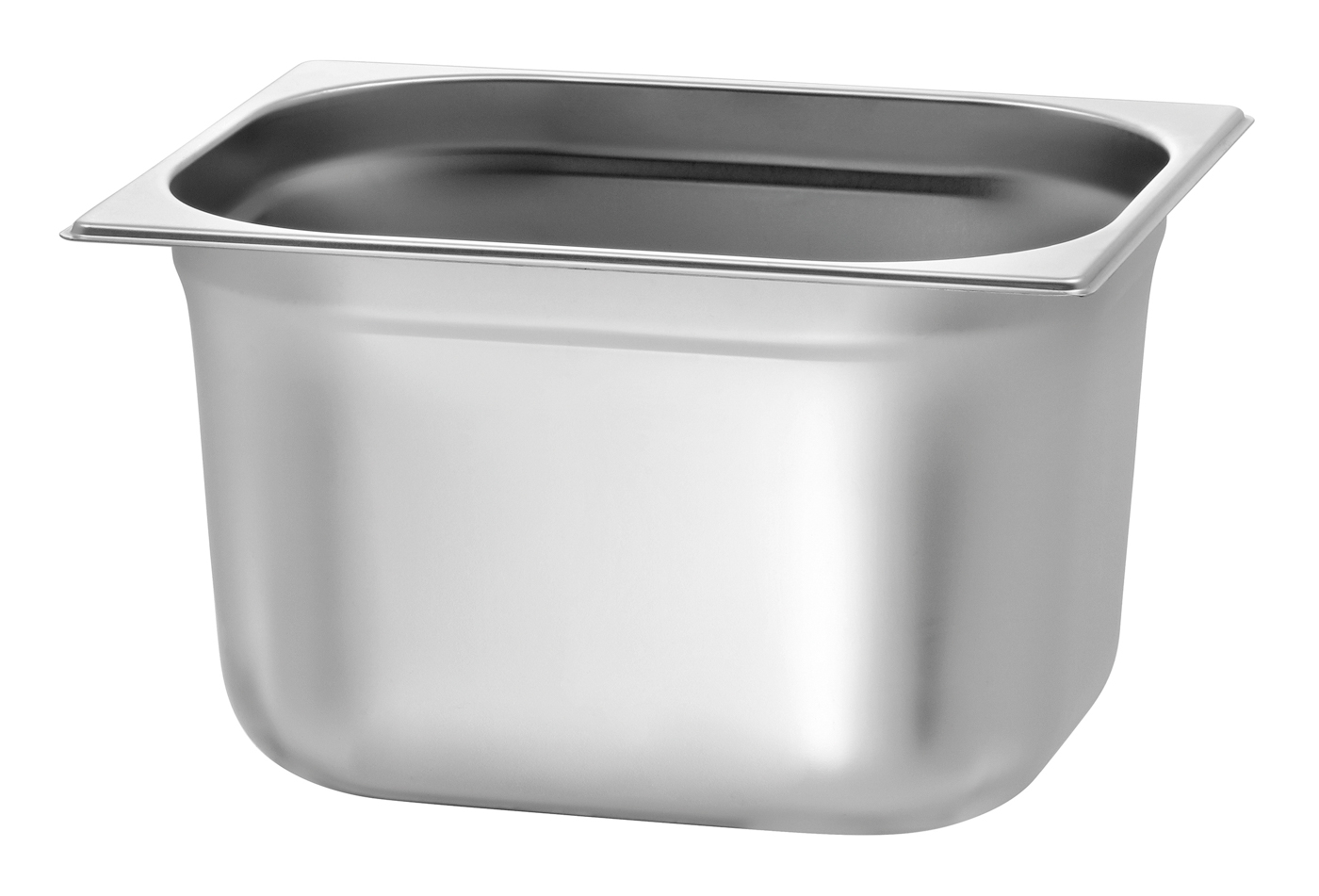 Bartscher GN-Behälter, 1/2, T200 | Ausführung:Ohne Perforation | Maße: 32,5 x 26,5 x 20,0 cm.Gewicht: 1,2 kg