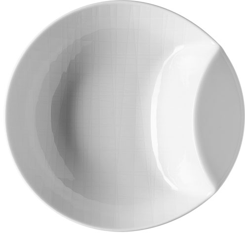 Rosenthal Mesh Weiss Schale tief 14 cm
