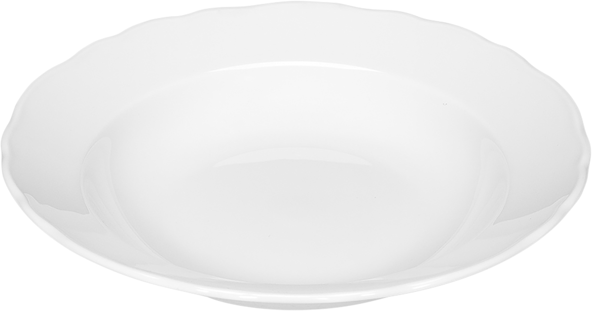 Marie Christine Teller tief rund Fahne 23 cm Höhe: 4,9 cm von BAUSCHER