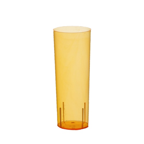 10 Gläser für Longdrinks, PS 0,3 l Ø 5,85 cm · 15,2 cm orange von Starpak