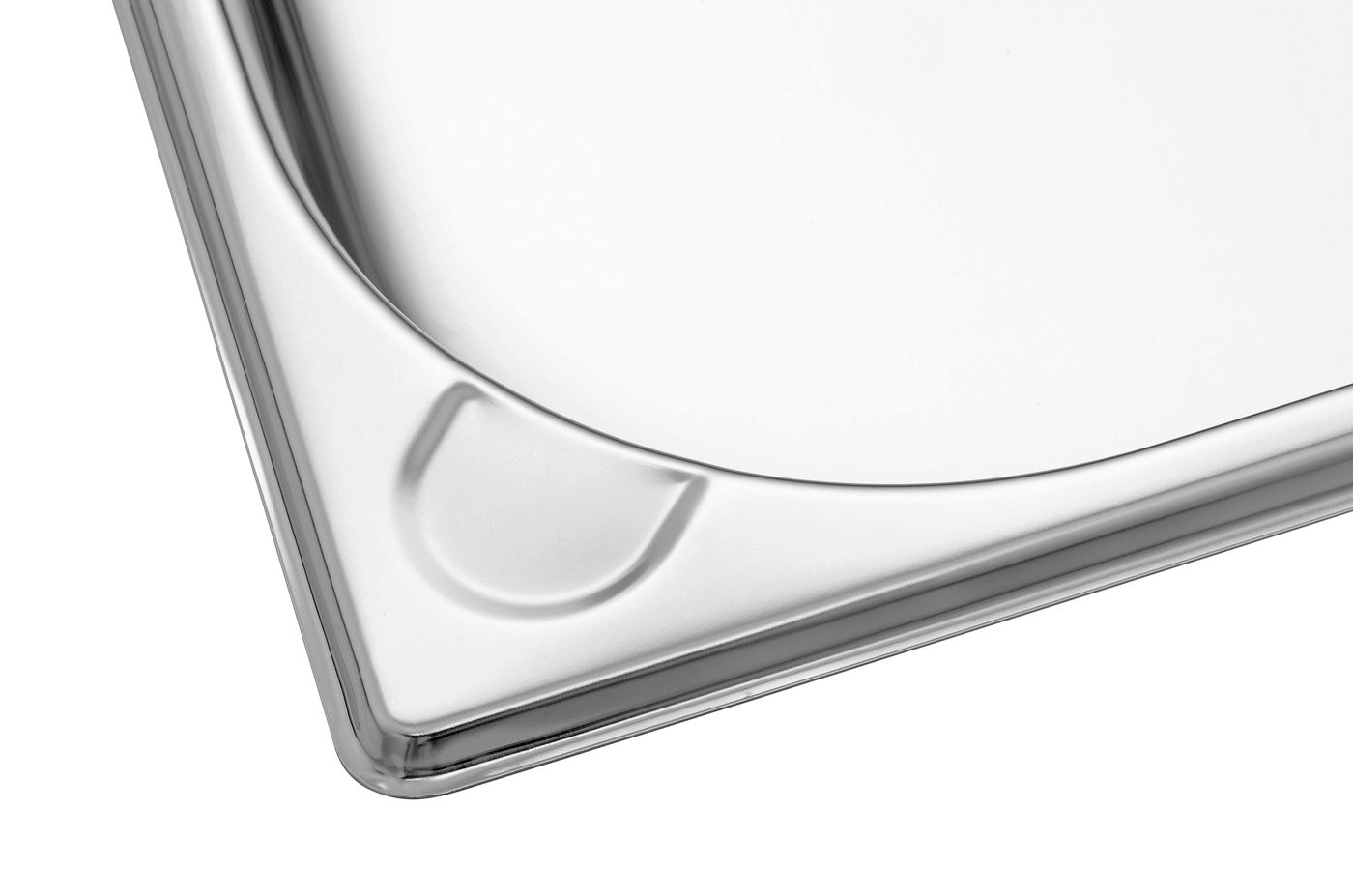 Bartscher GN-Behälter, 1/2GN,T40, Basic Line |Ausführung: Ohne Perforation | Maße: 32,5 x 26,5x 4,0 cm. Gewicht: 0,2 kg