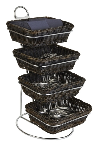 Buffet-Leiter -BIG GN- 31,5 x 56 cm, H: 66 cm Metall, verchromt