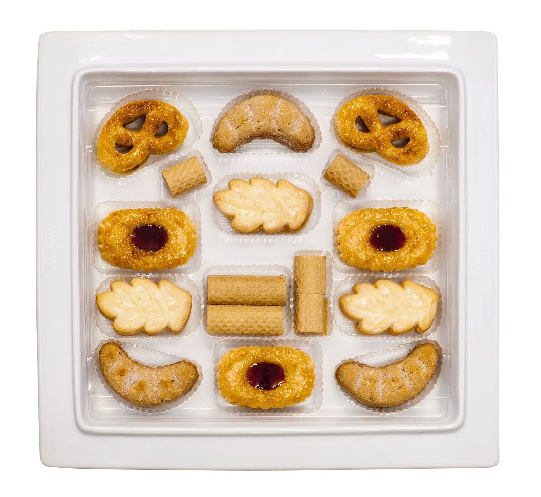 Bahlsen Gebäckschale aus Porzellan, geeignet für alle Größen der Hermann Bahlsen Collection sowie die Caroline Collection