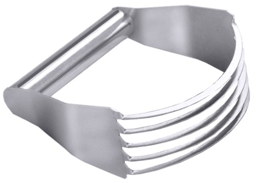 Teigmischer aus Edelstahl 18/10, matt poliert, Materialstärke 1 mm, ideal zum Mischen von Teigzutaten, bzw. Einarbeiten von Butter in