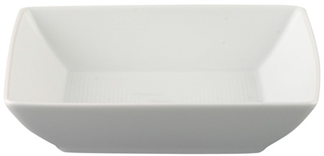 Loft II Weiss Schale eckig 15 cm