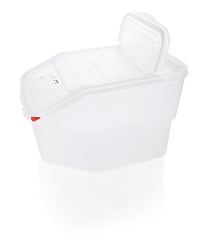 HACCP Zutaten-/Lagerbehälter. Polypropylen. mit hermetisch abschließendem Deckel,
