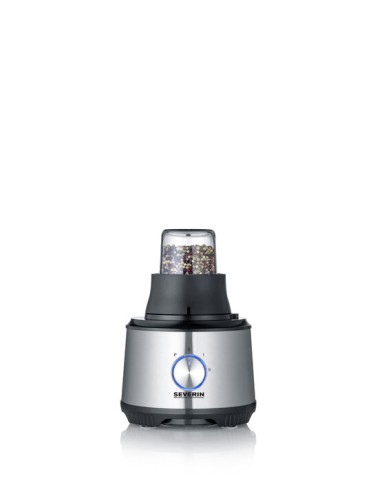 Severin Multifunktionale Küchenmaschine, ca. 1.200 W, vielfältiges Zubehör: , Knethaken, Zerkleinerer, Standmixeraufsatz aus