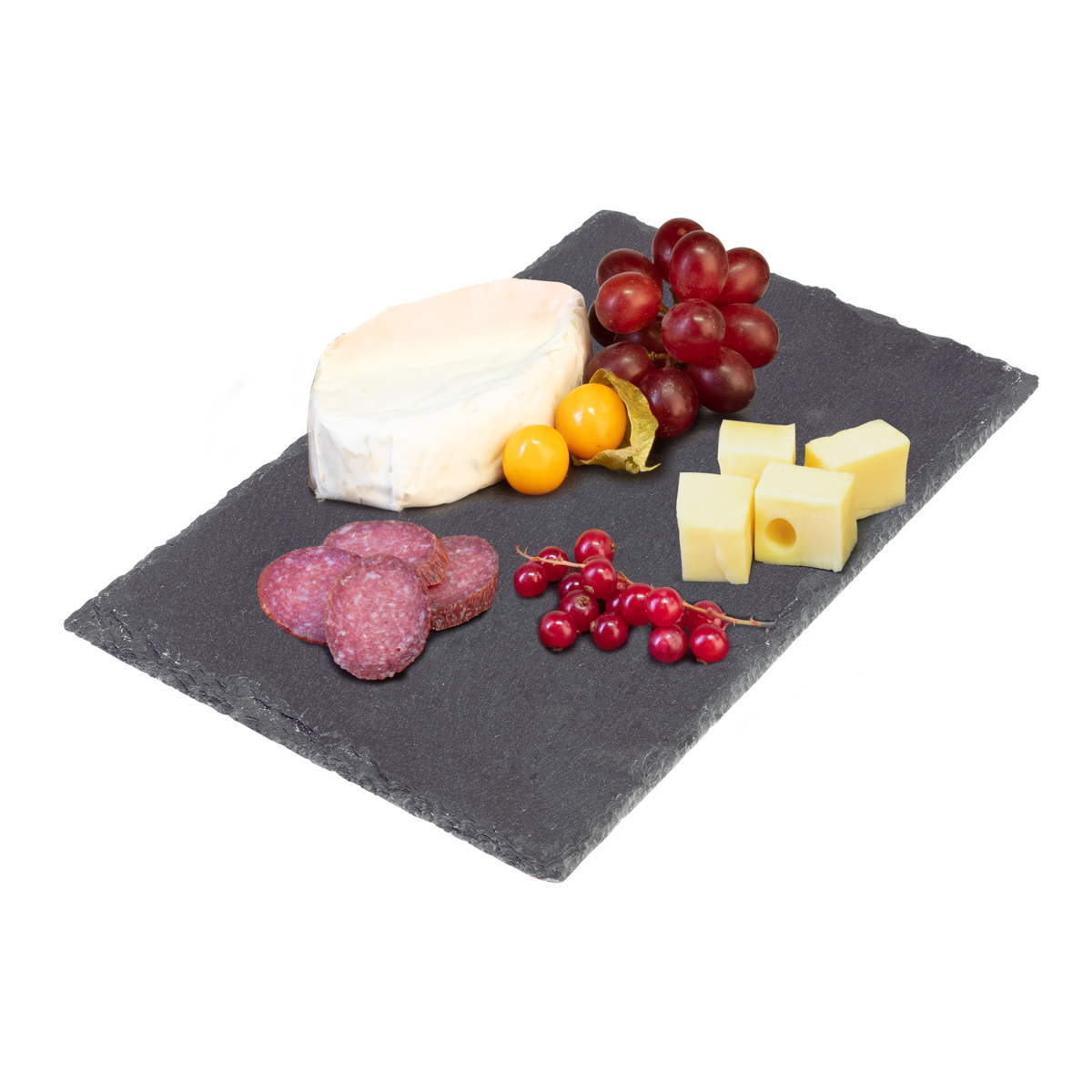 6 Naturschieferplatten »Tapas + Friends«, 30 x 20 cm