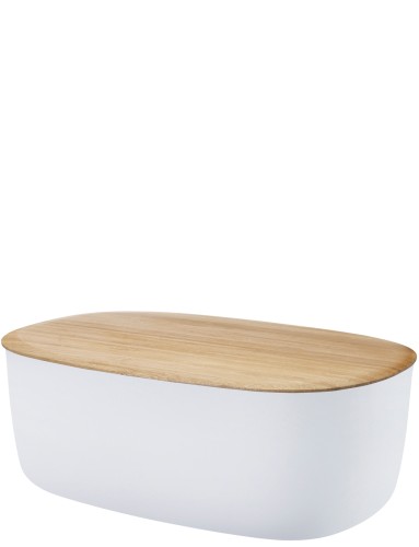 BOX-IT Brotkasten L 34.5 cm white - Maße: 34,5 x 22,5 x 13 cm - von Stelton