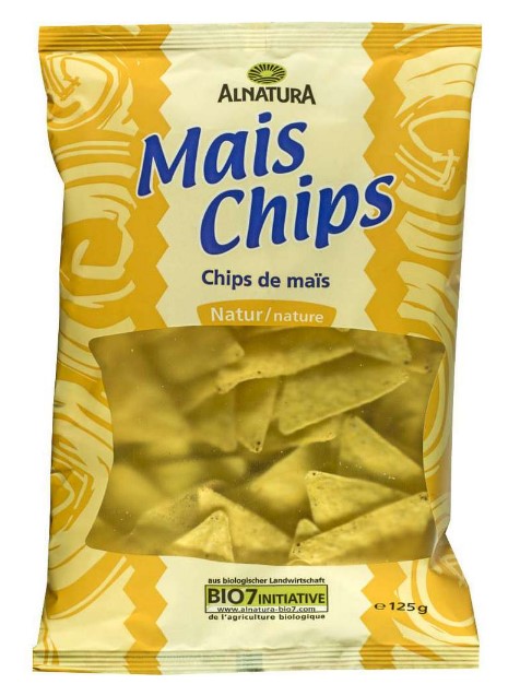 Alnatura Bio Mais Chips natur 125G