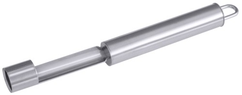 Apfelentkerner Serie POLARIS, mit seidenmatt poliertem Griff aus Edelstahl 18/10, mit Aufhängeöse, schwere Qualität, Arbeitsteil