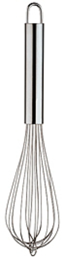 Schneebesen Länge: 33 cm Edelstahl, 8-drahtig mit Aufhängeschlaufe spülmaschinengeeignet