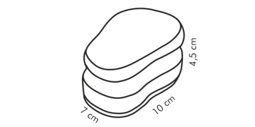 Geschirrschwämme CLEAN KIT, 3 St., für empfindliche Oberfläche