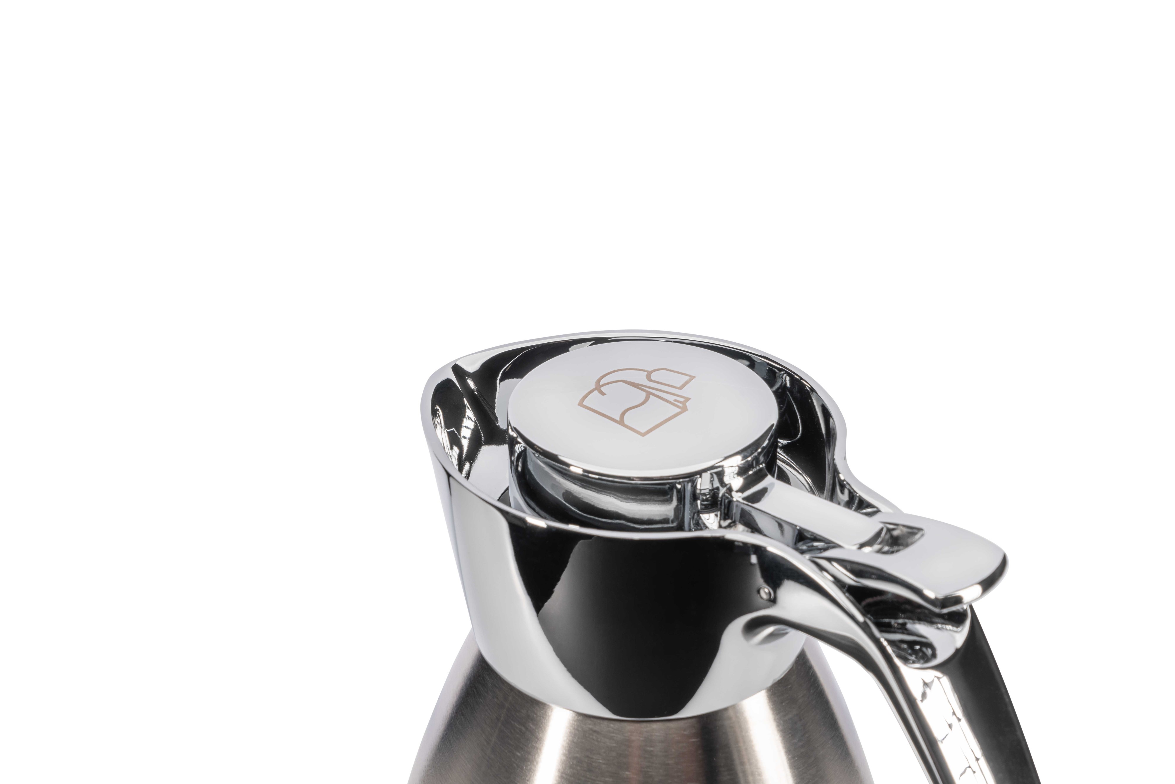 Helios Isolierkanne Supreme 0,6 l Gravur Teebeutel