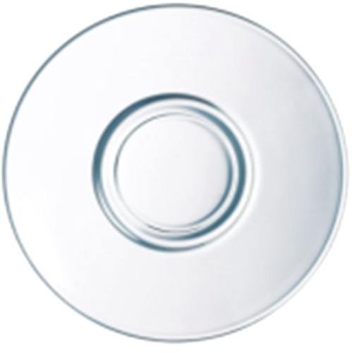 Aroma transparent Untertasse 12cm * - Arcoroc Transparent (gehärtet)