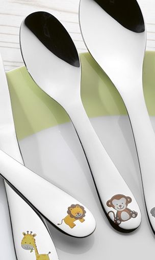 Kinderkaffeelöffel SUNNY 18/10 poliert Länge: ca. 12,8 cm