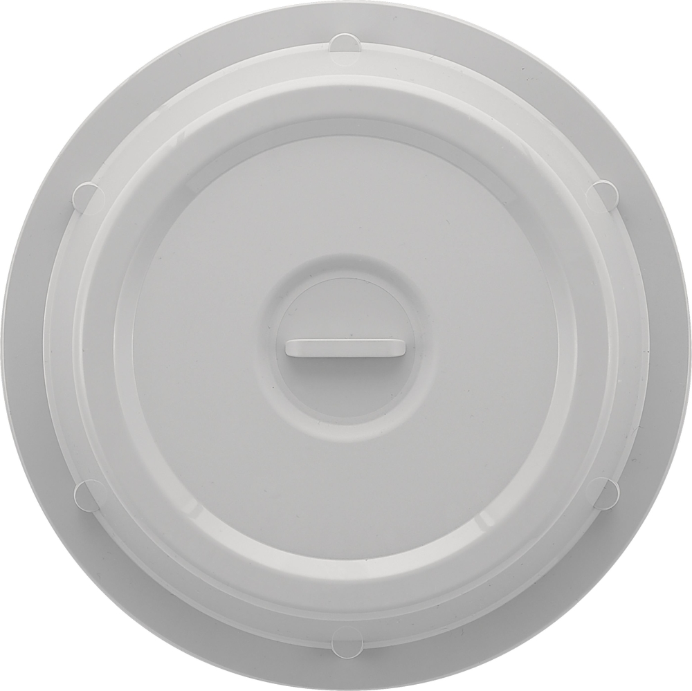 BAUSCHER kunststoffdeckel Cloche mit Griff grau sehr hoch htp Ø 237 mm