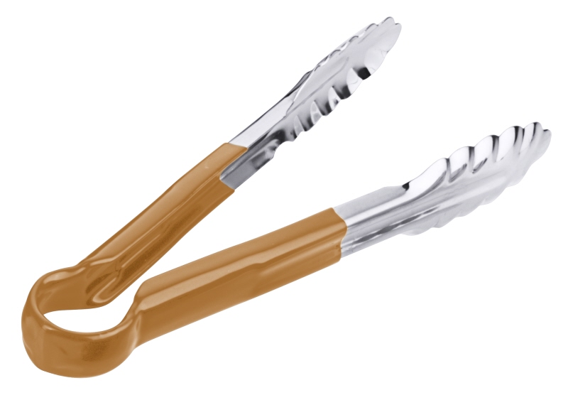 Küchenzange 24 cm HACCP in der Farbe braun Länge: 24 cm