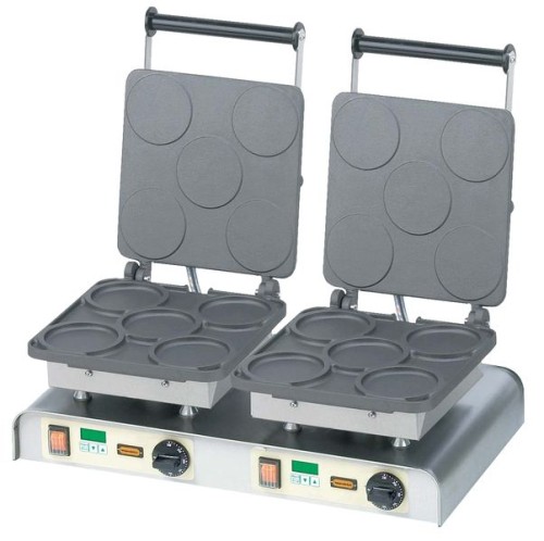 NEUMÄRKER Bliniseisen II mit Digitaltimer, Aluminiumbackplatten beschichtet 610x340x250 mm