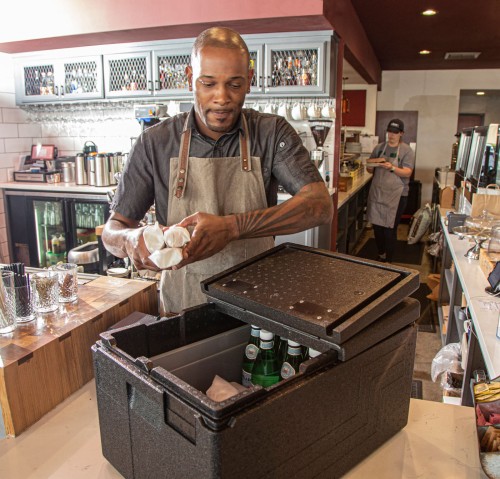 Cam GoBox Klappdeckel für Standard GN1/1 EPP Toplader von Cambro