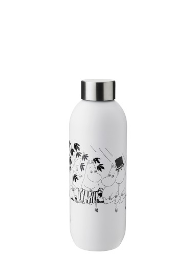 Keep Cool Trinkflasche 0.75 l. soft weiß, Maße: 75 x 75 x 220 mm