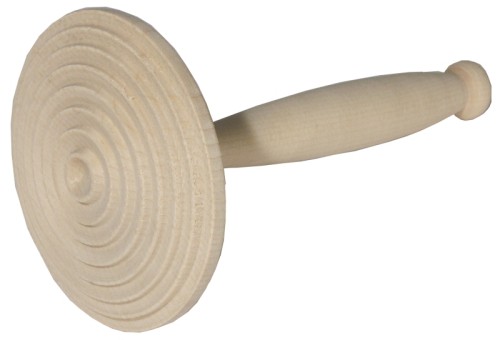 Passierholz für Rundsiebe, aus fein geschliffenem Buchenholz, unlackiert, nicht spülmaschinengeeignet Länge: 16 cm, Durchmesser: