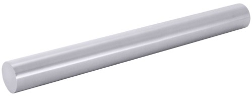 Nudelrolle aus Edelstahl 18/10, matt, schwere Qualität Durchmesser: 5 cm, Walzenlänge: 50 cm