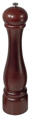 Pfeffermühle für ca. 55 g Pfefferkörner aus dunkel gebeiztem Gummibaumholz, mit hochwertigem Keramik-Mahlwerk Volumen: 0,08 l,