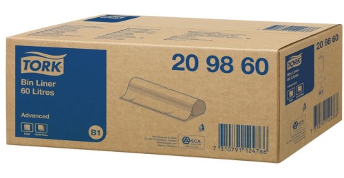 Tork Abfallsäcke Polyethylen 60 Ltr.